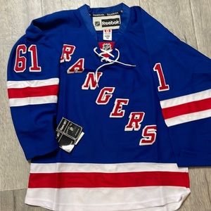 NewNHL Reebok  men Ranger Jersey Nash # 62 size 50